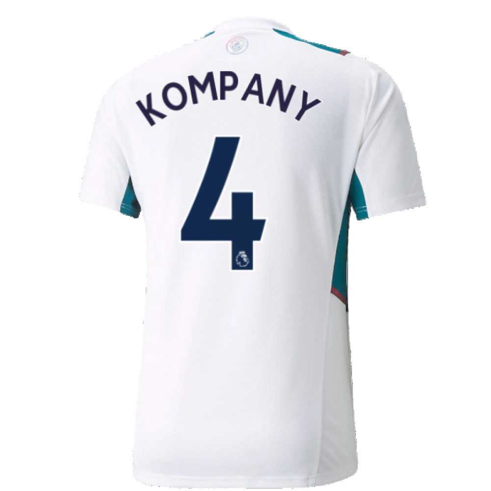 2021-2022 Man City Training Shirt (White) (KOMPANY 4)