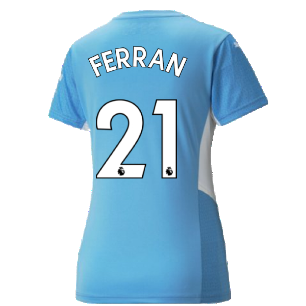 2021-2022 Man City Womens Home Shirt (FERRAN 21)