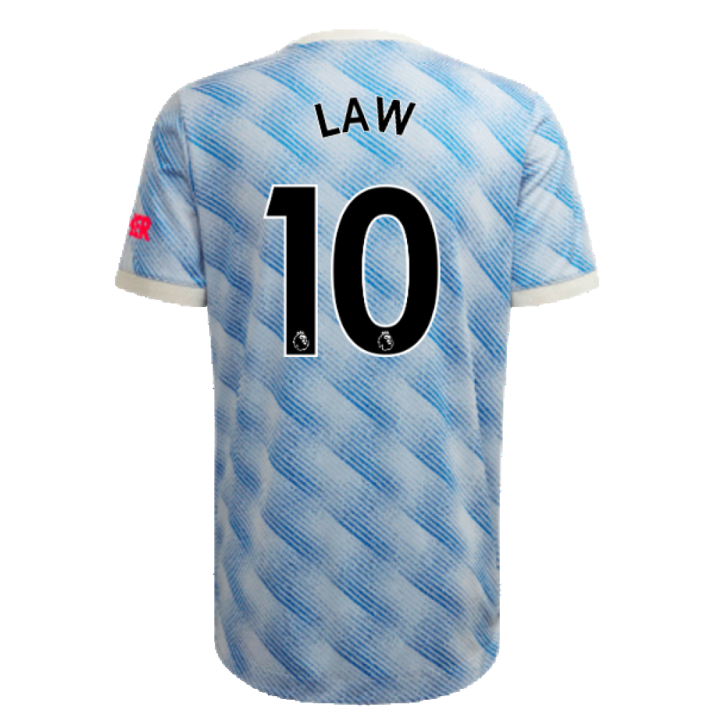 2021-2022 Man Utd Authentic Away Shirt (LAW 10)