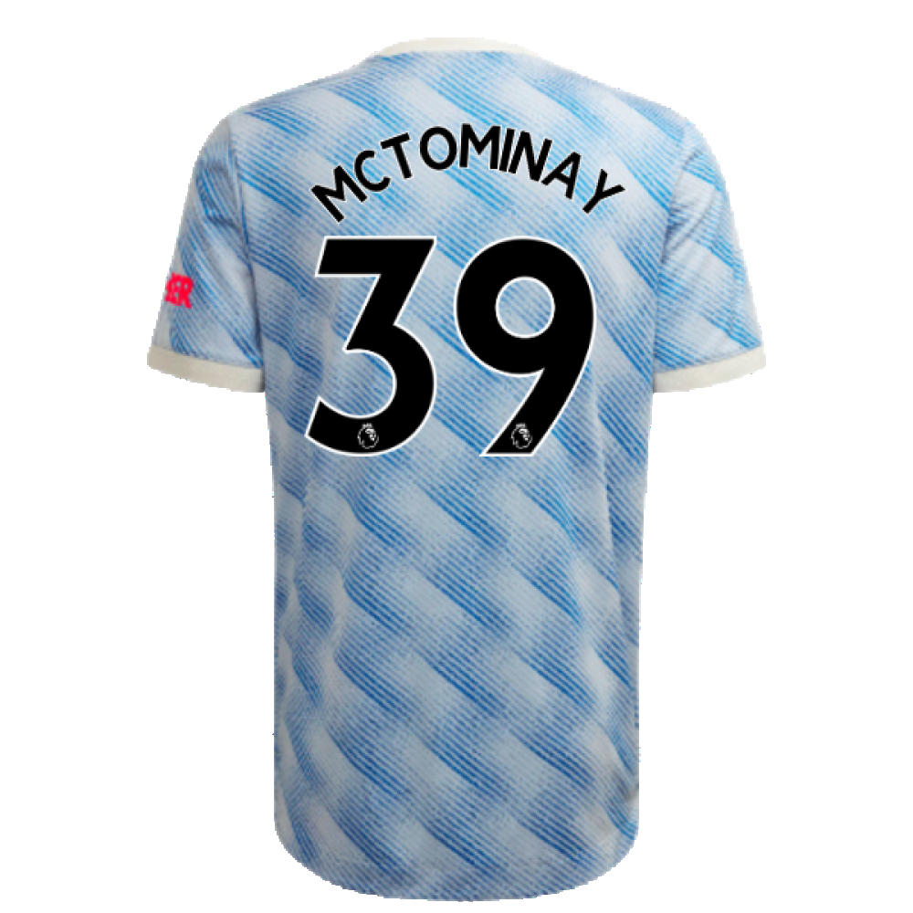 2021-2022 Man Utd Authentic Away Shirt (McTOMINAY 39)