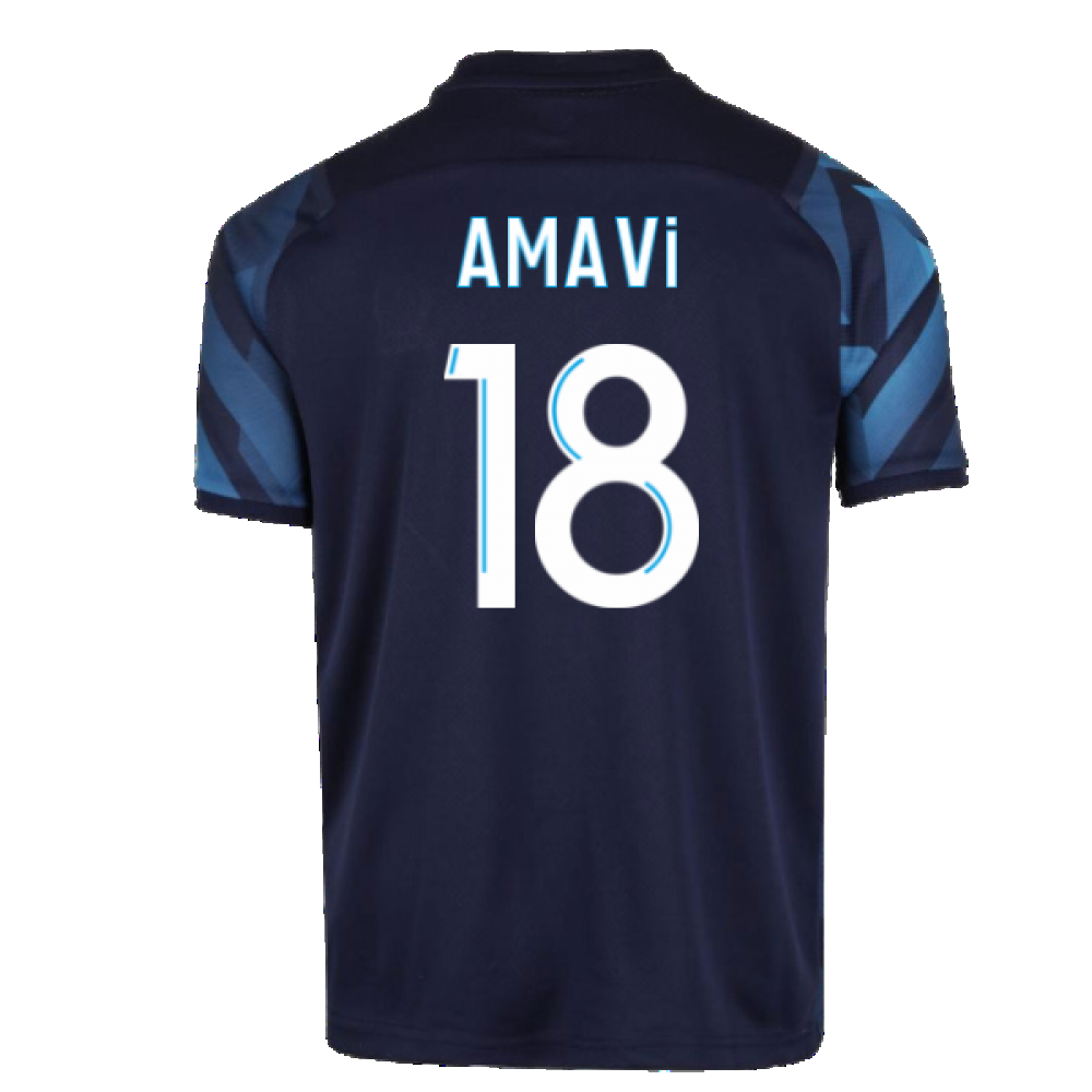 2021-2022 Marseille Away Shirt (Kids) (AMAVI 18)