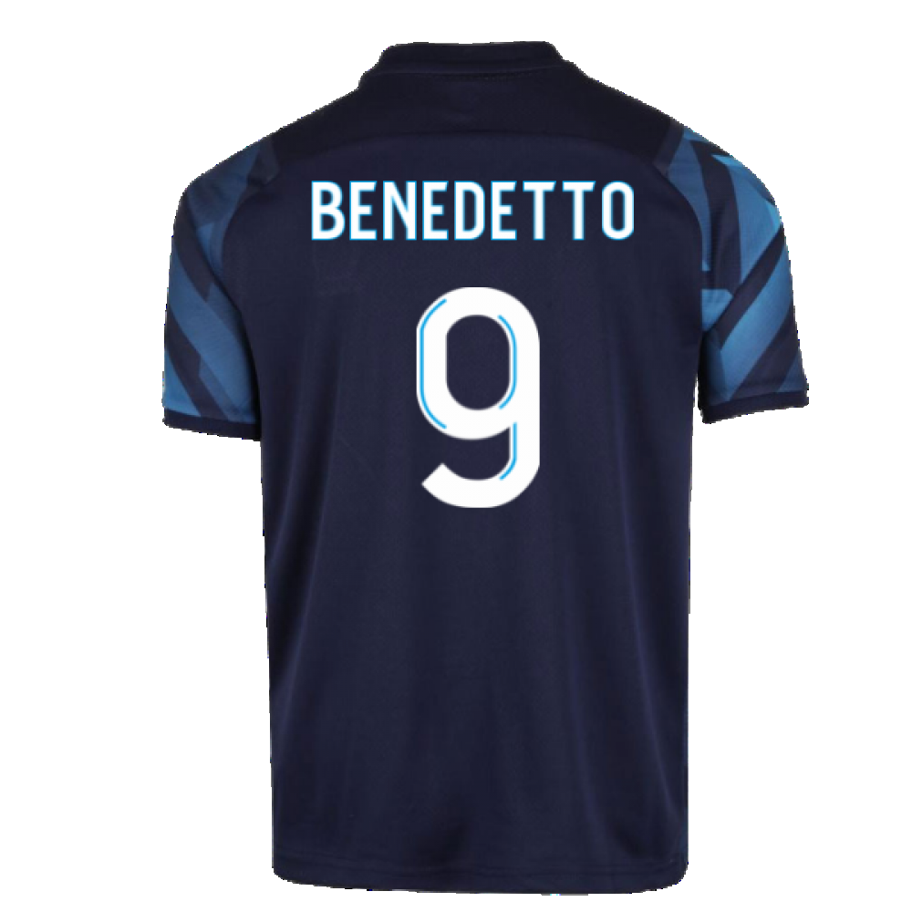 2021-2022 Marseille Away Shirt (Kids) (BENEDETTO 9)