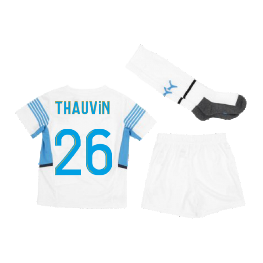 2021-2022 Marseille Home Mini Kit (THAUVIN 26)
