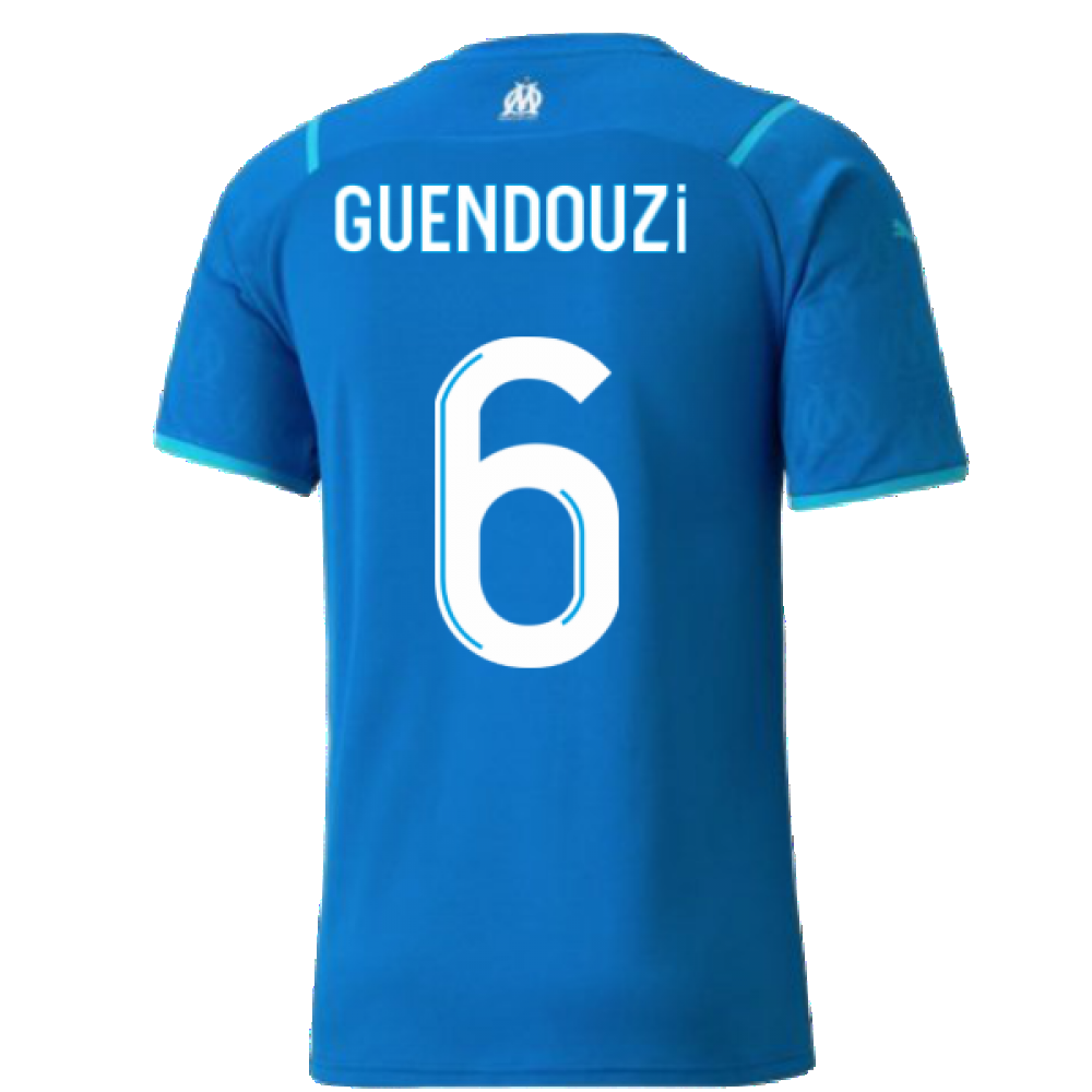 2021-2022 Marseille Third Shirt (GUENDOUZI 6)