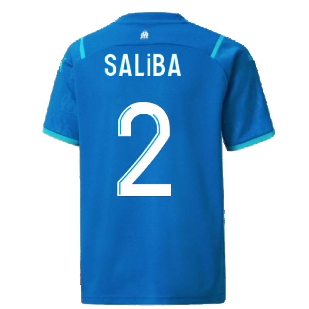 2021-2022 Marseille Third Shirt (Kids) (SALIBA 2)