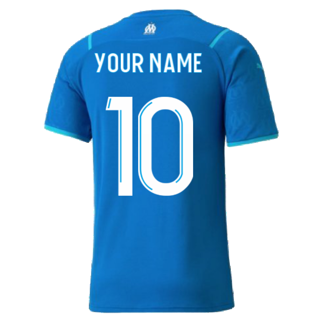 2021-2022 Marseille Third Shirt (Your Name)