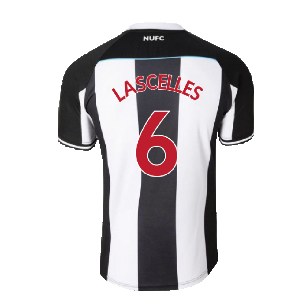 2021-2022 Newcastle United Home Shirt (M) (Mint) (LASCELLES 6)