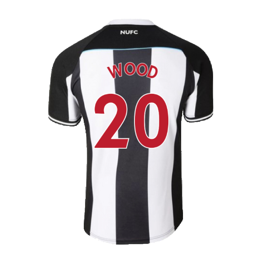 2021-2022 Newcastle United Home Shirt (XL) (Excellent) (WOOD 20)