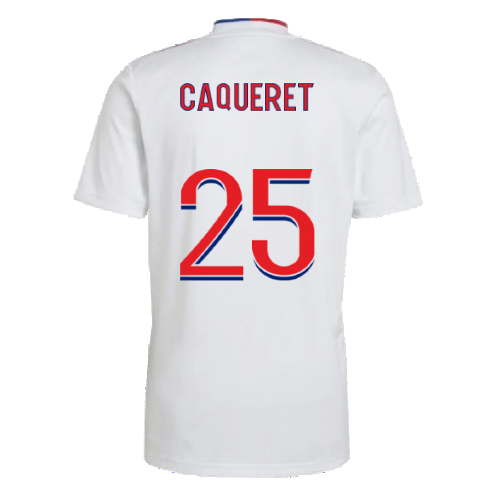 2021-2022 Olympique Lyon Home Shirt (Kids) (CAQUERET 25)