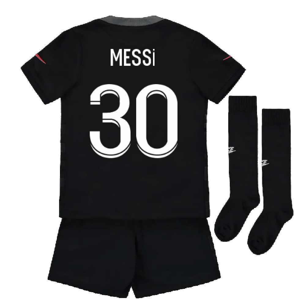 2021-2022 PSG Third Mini Kit (MESSI 30)