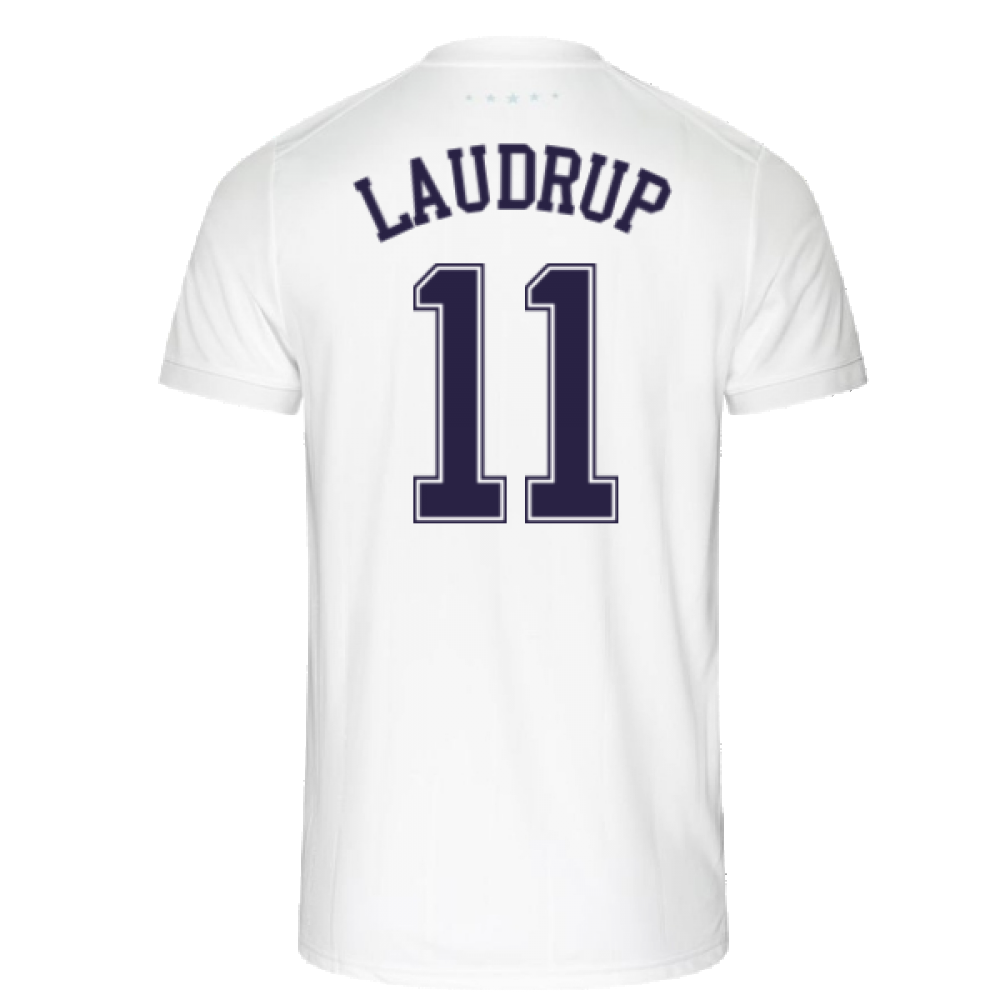 2021-2022 Rangers Anniversary Shirt (White) (LAUDRUP 11)