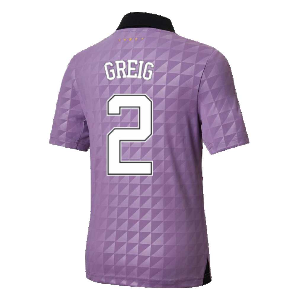 2021-2022 Rangers Third Shirt (Kids) (GREIG 2)