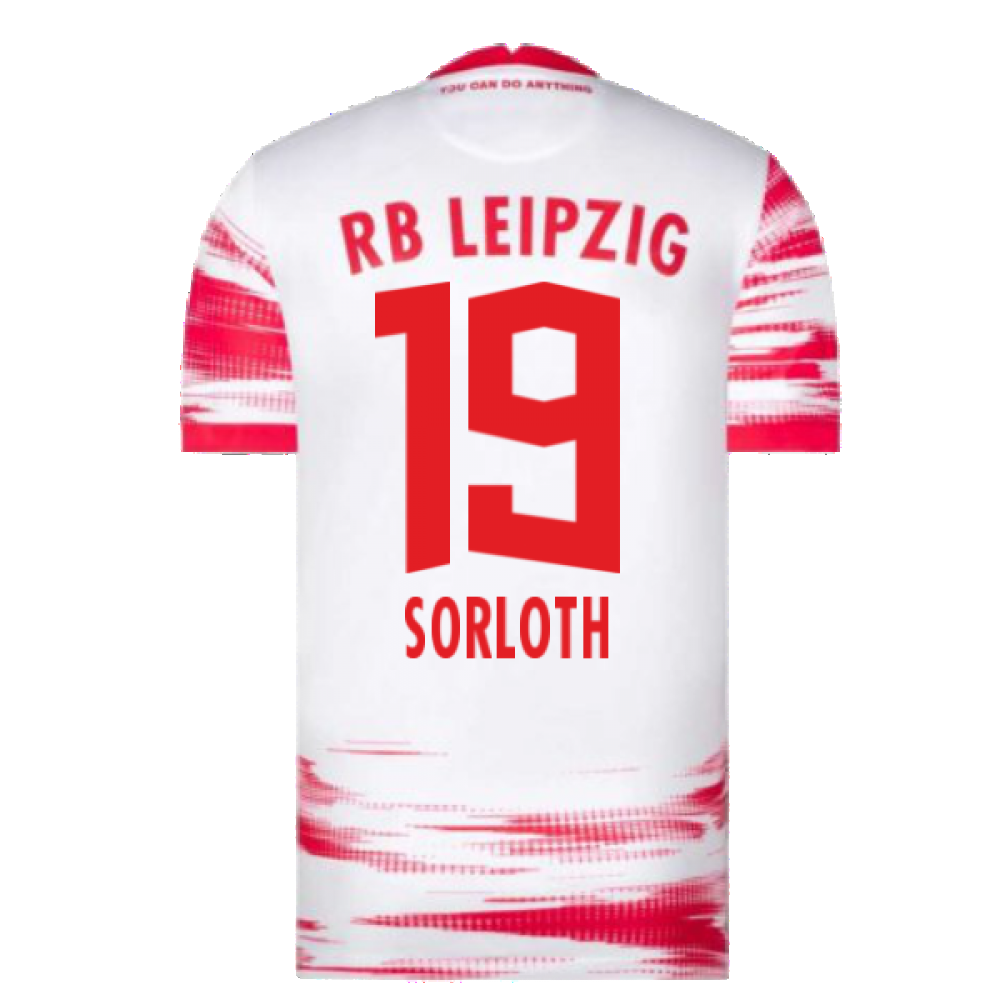 2021-2022 Red Bull Leipzig Home Shirt (White) (SORLOTH 19)