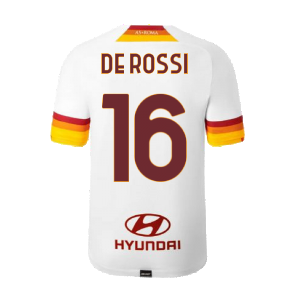 2021-2022 Roma Away Shirt (DE ROSSI 16)