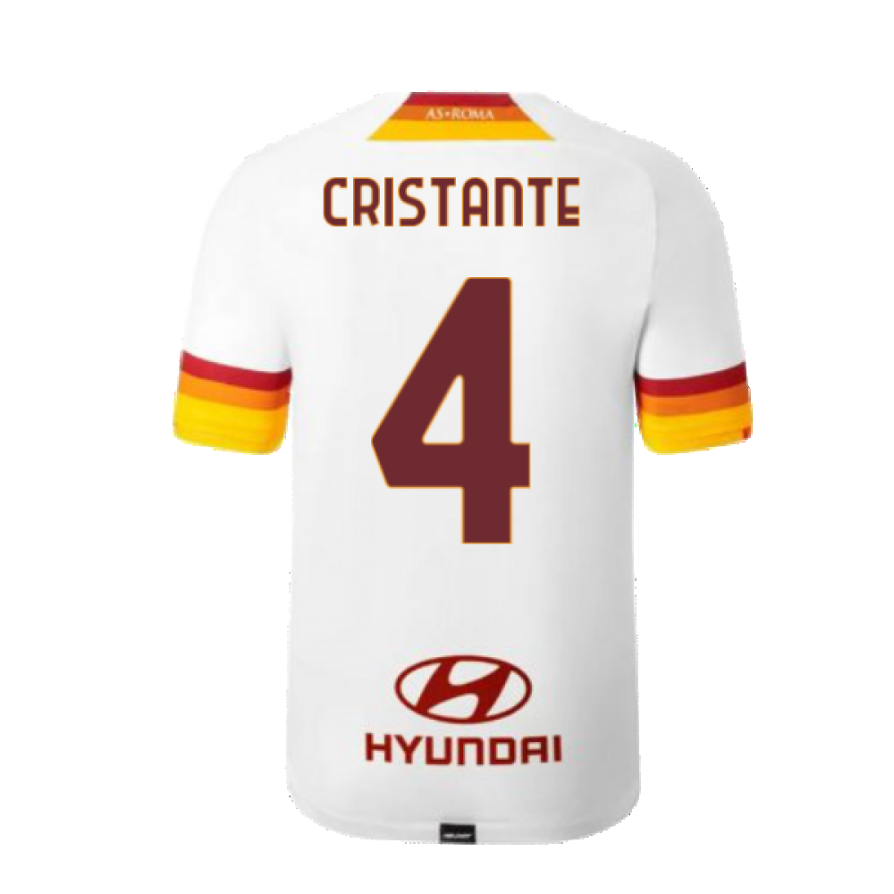 2021-2022 Roma Away Shirt (Kids) (CRISTANTE 4)