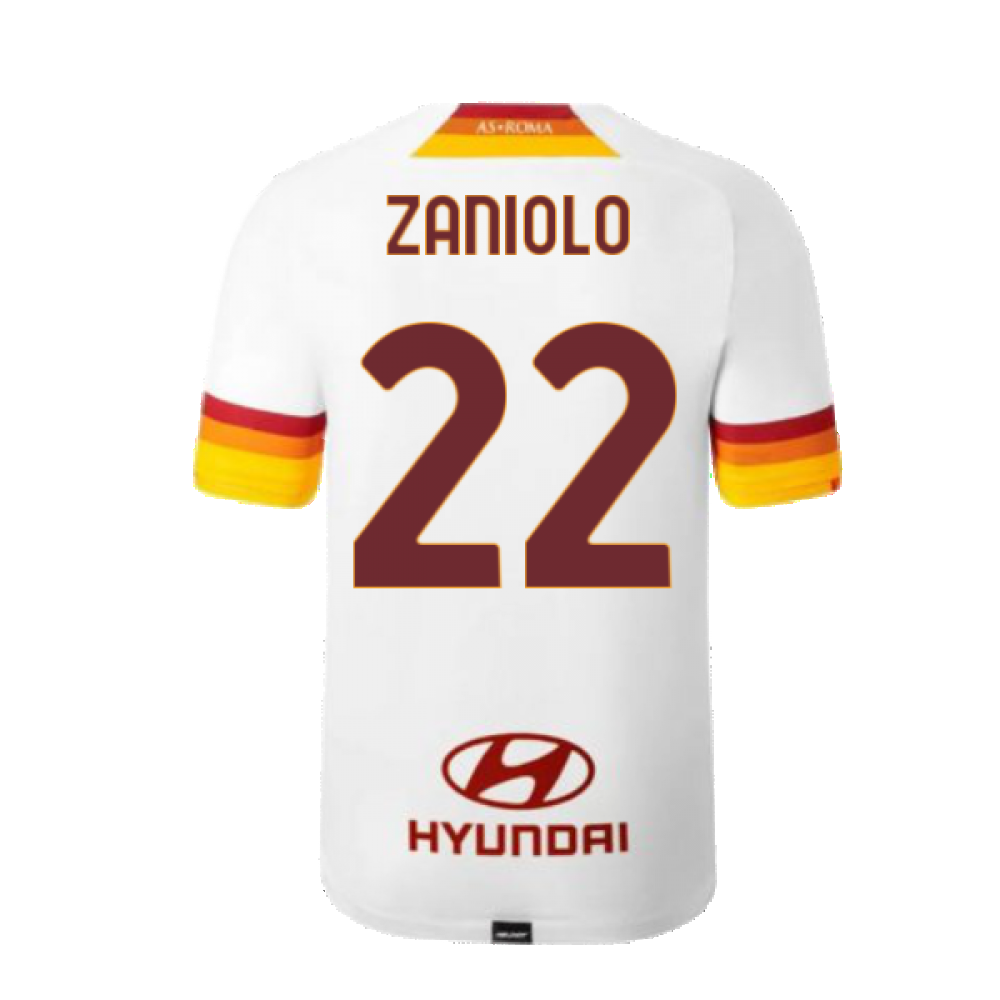 2021-2022 Roma Away Shirt (Kids) (ZANIOLO 22)