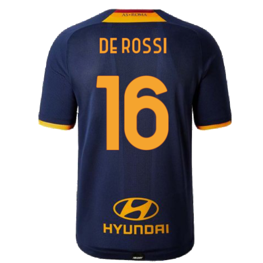 2021-2022 Roma Fourth Shirt (DE ROSSI 16)