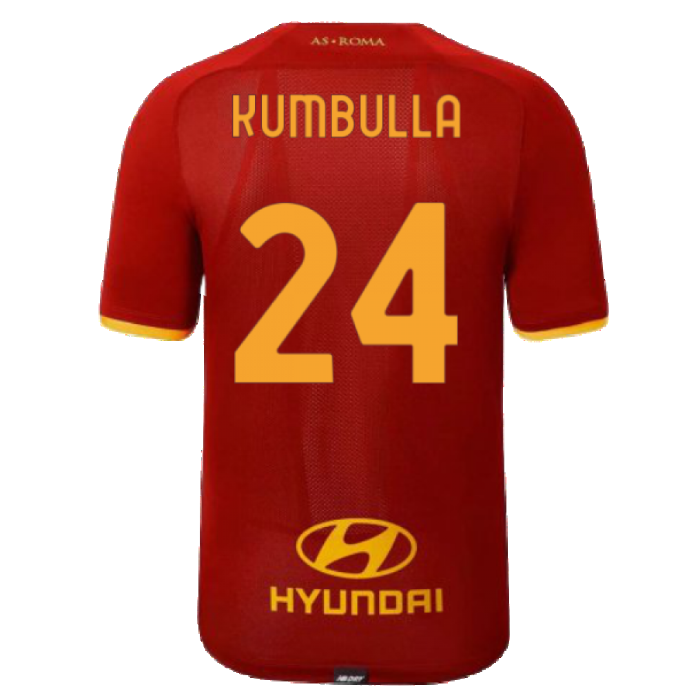 2021-2022 Roma Home Shirt (Kids) (KUMBULLA 24)