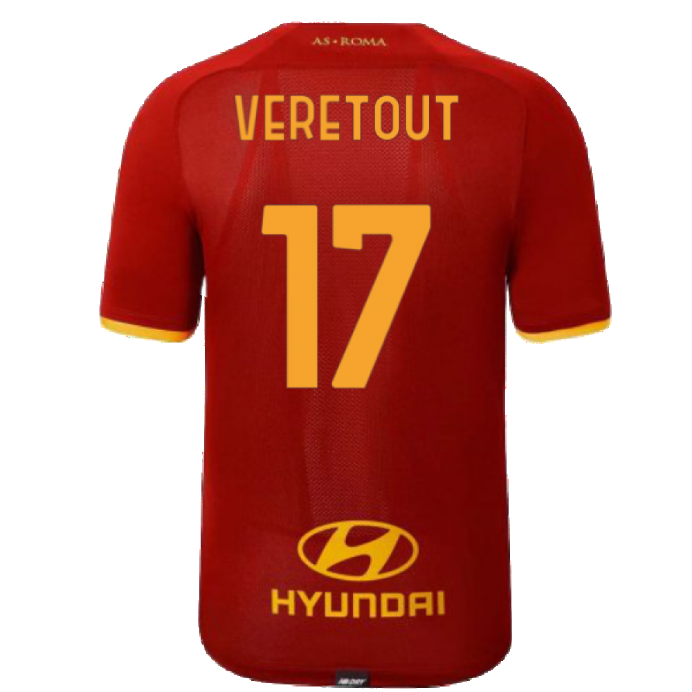 2021-2022 Roma Home Shirt (Kids) (VERETOUT 17)