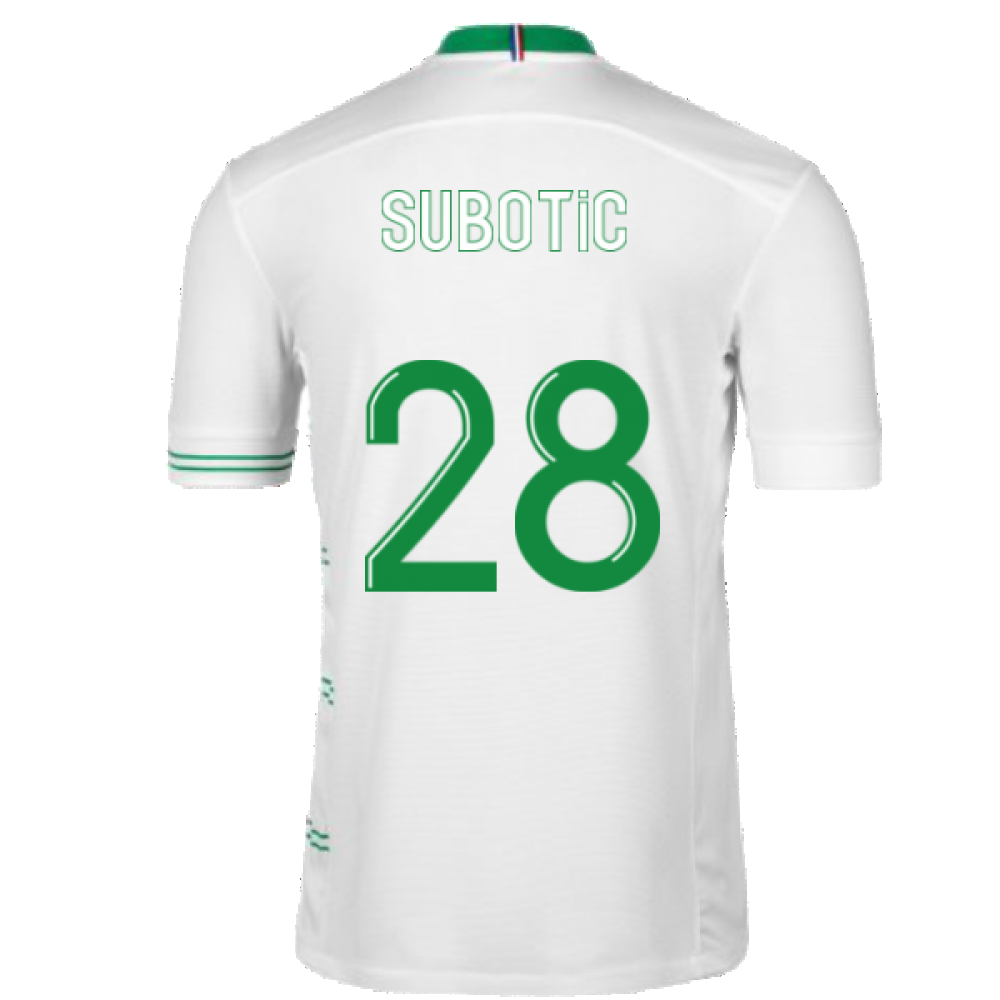 2021-2022 Saint Etienne Away Shirt (SUBOTIC 28)