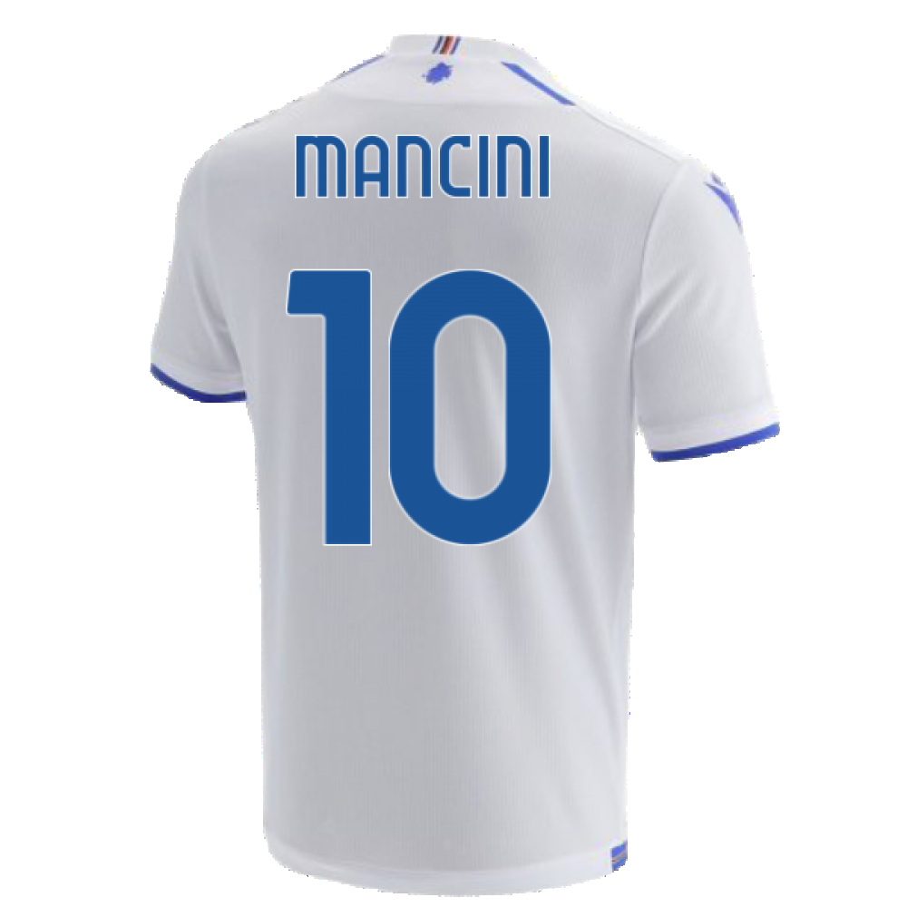 2021-2022 Sampdoria Away Shirt (MANCINI 10)