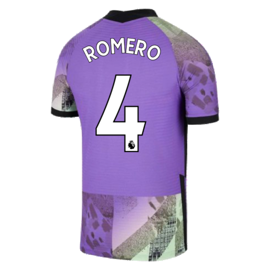 2021-2022 Tottenham Third Vapor Shirt (ROMERO 4)