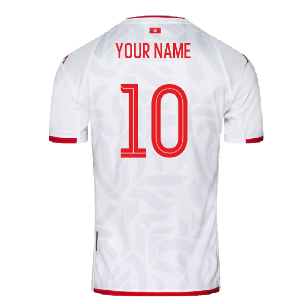 2021-2022 Tunisia Away Shirt (Your Name)