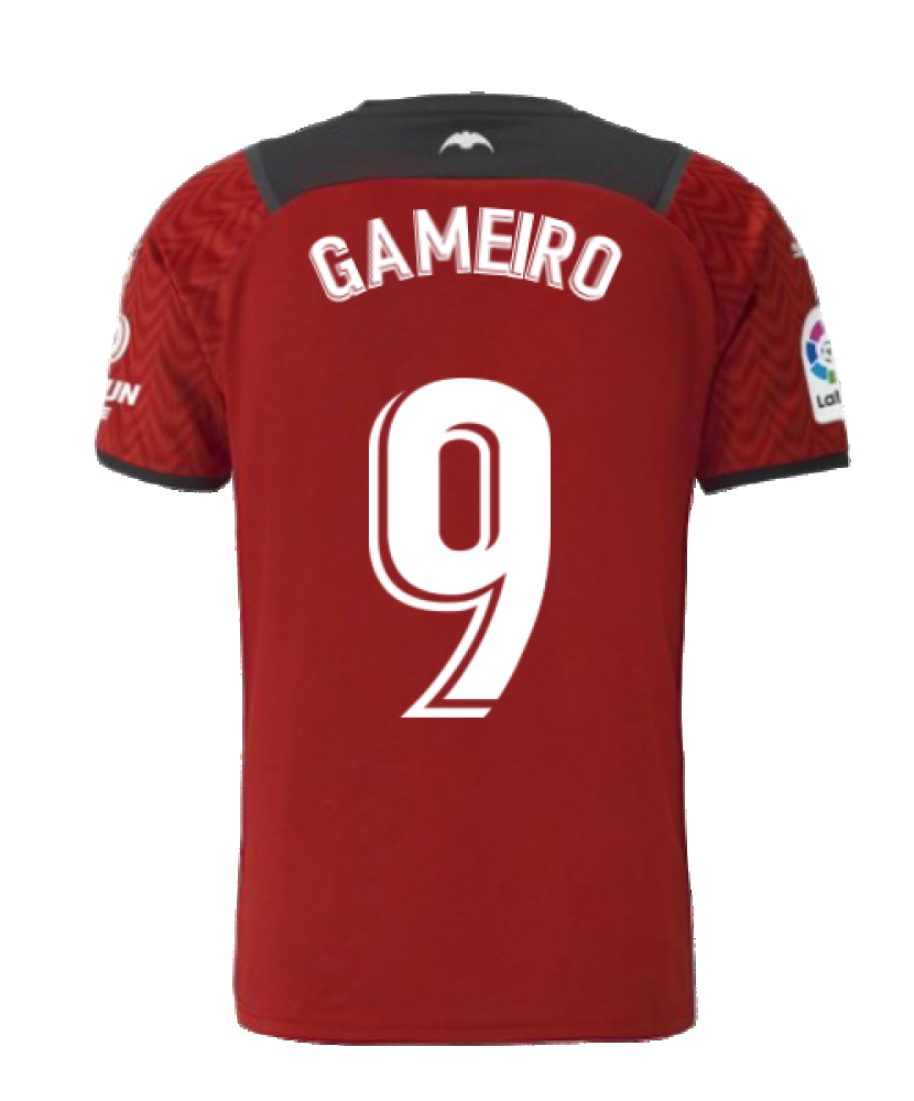 2021-2022 Valencia Away Shirt (GAMEIRO 9)