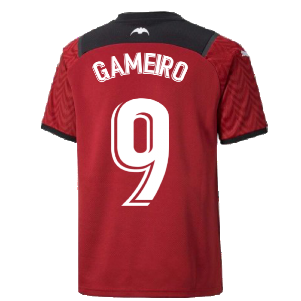 2021-2022 Valencia Away Shirt (Kids) (GAMEIRO 9)