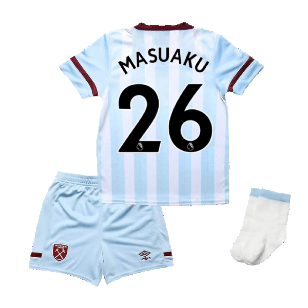 2021-2022 West Ham Away Baby Kit (MASUAKU 26)