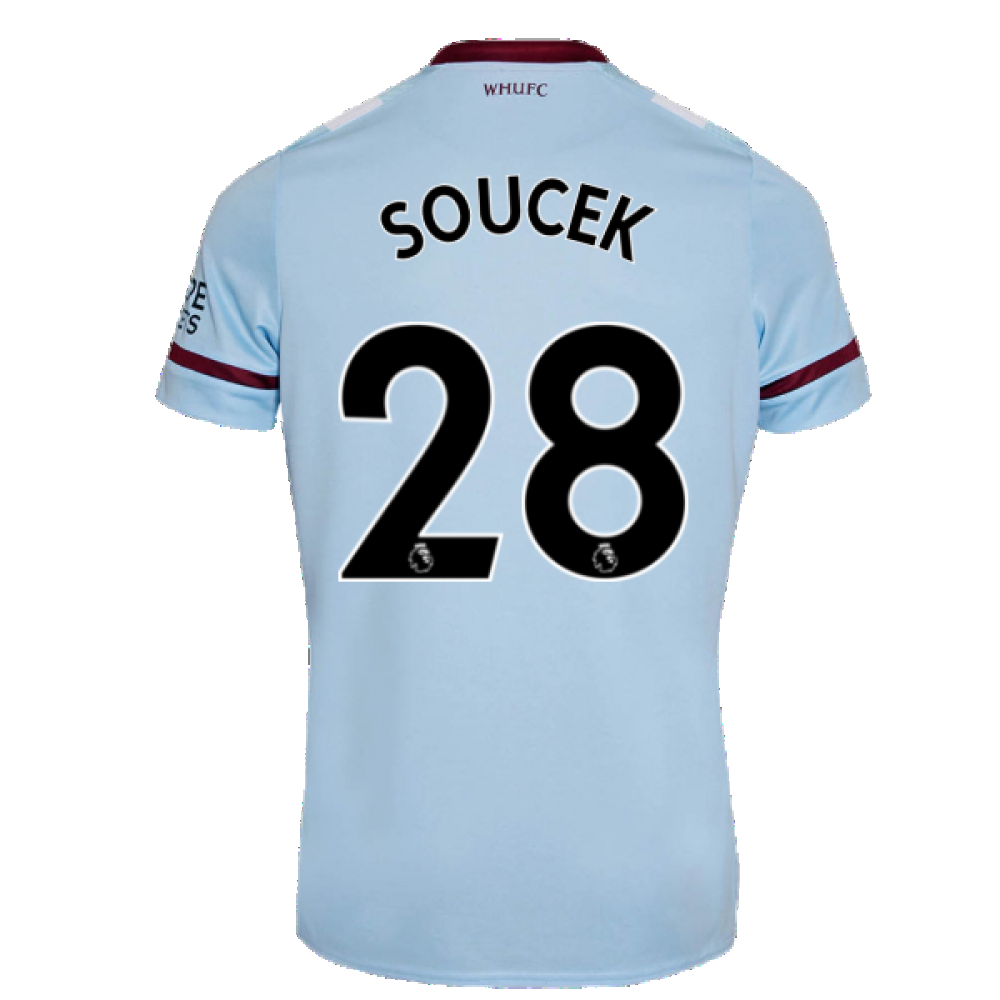 2021-2022 West Ham Away Shirt (SOUCEK 28)