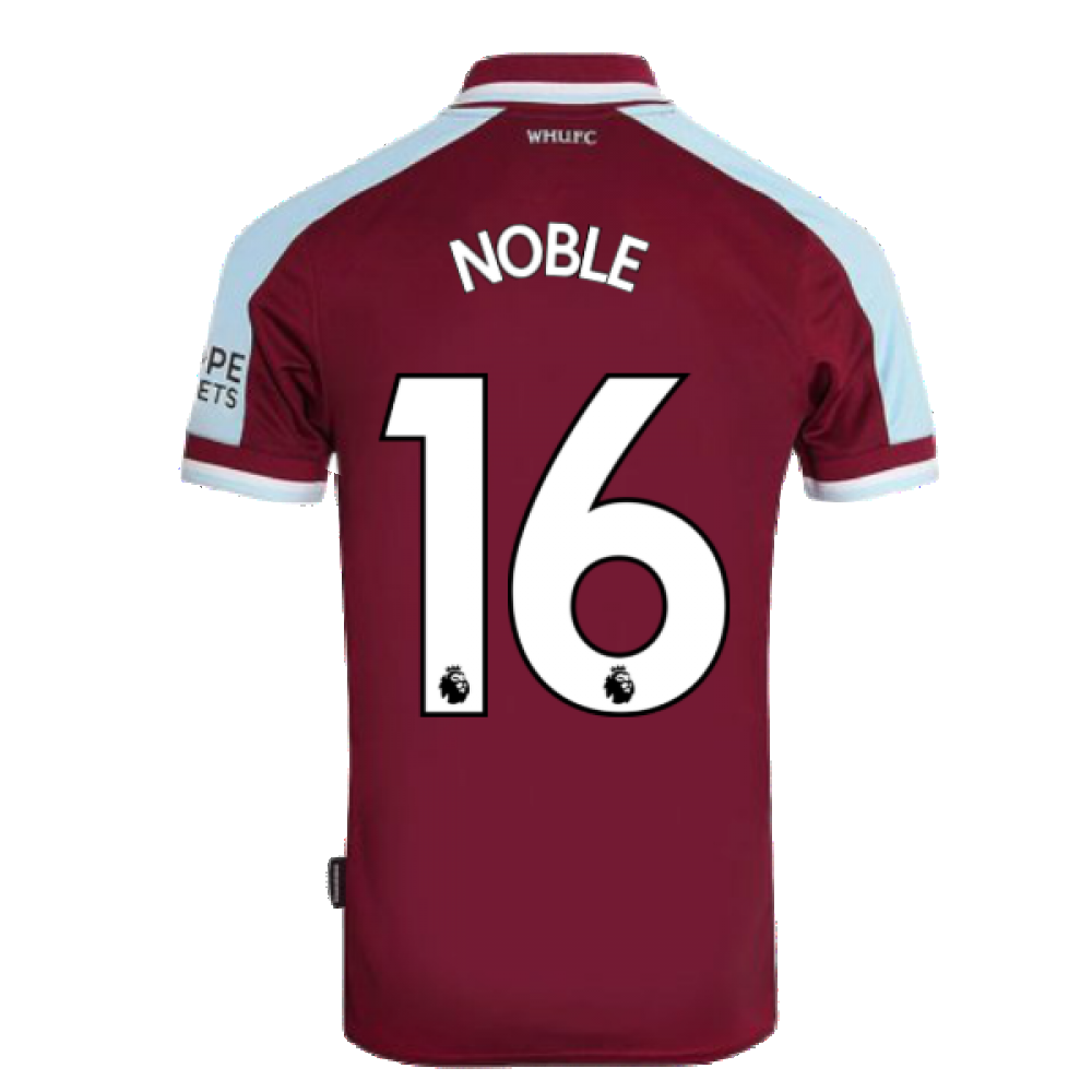 2021-2022 West Ham Home Shirt (NOBLE 16)