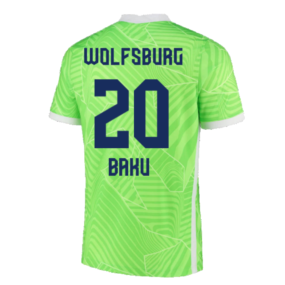 2021-2022 Wolfsburg Home Shirt (BAKU 20)