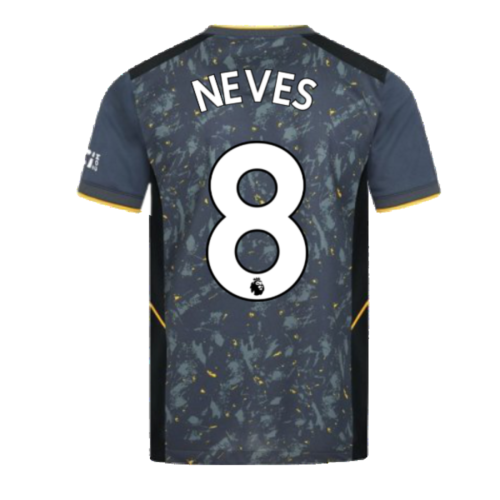 2021-2022 Wolves Away Shirt (NEVES 8)