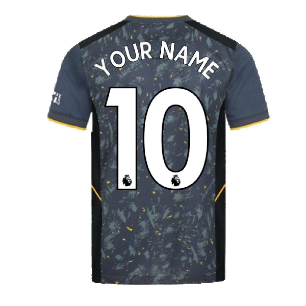 2021-2022 Wolves Away Shirt (Your Name)