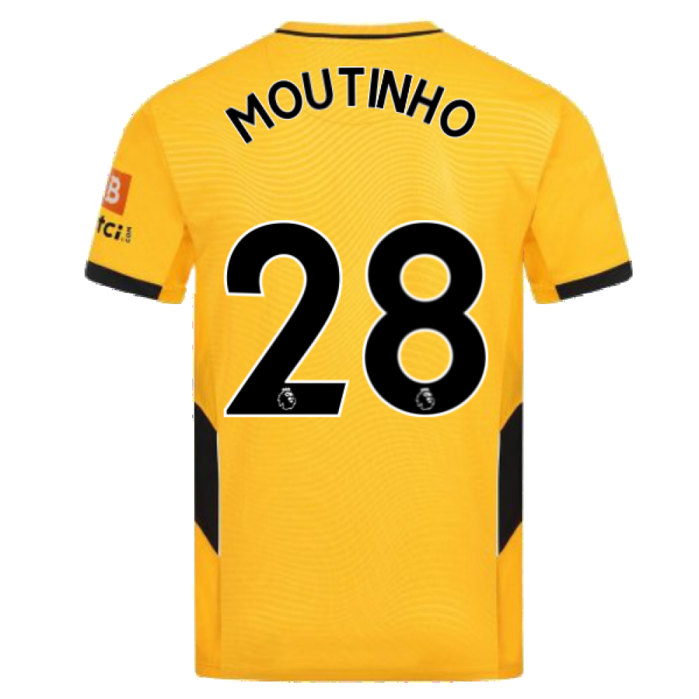 2021-2022 Wolves Home Shirt (MOUTINHO 28)