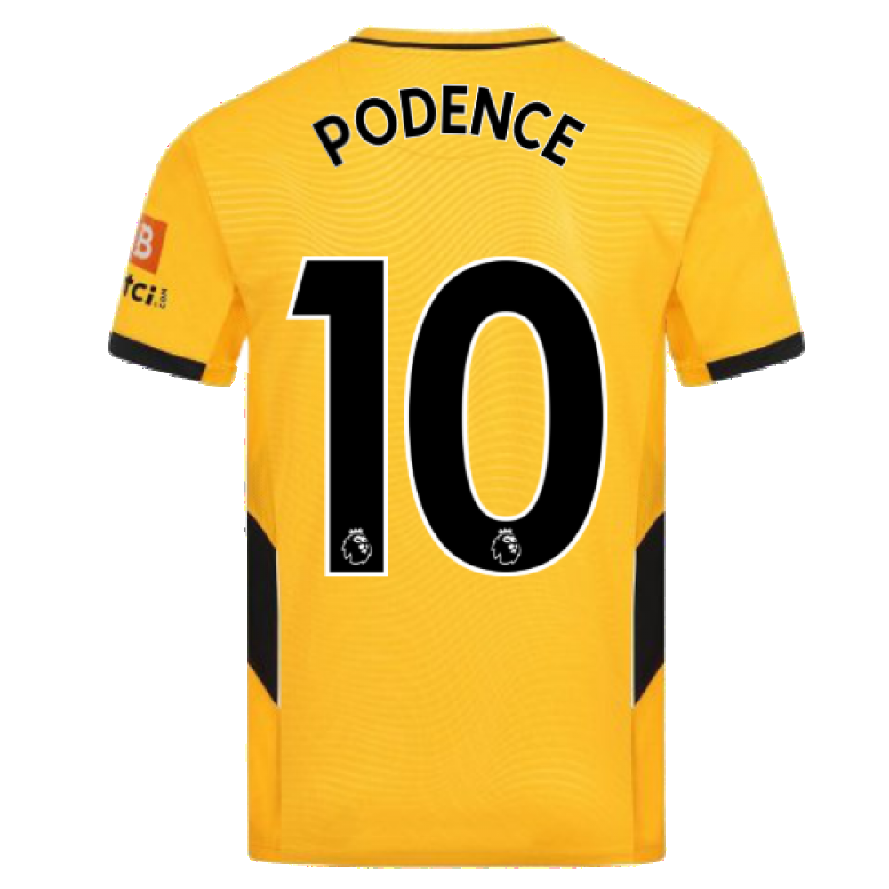 2021-2022 Wolves Home Shirt (PODENCE 10)