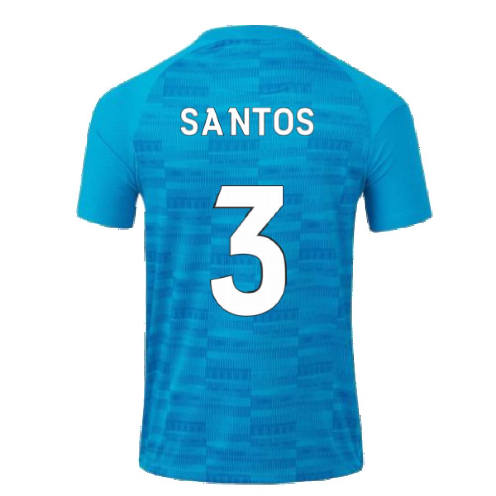 2021-2022 Zenit St Petersburg Home Shirt (Kids) (SANTOS 3)