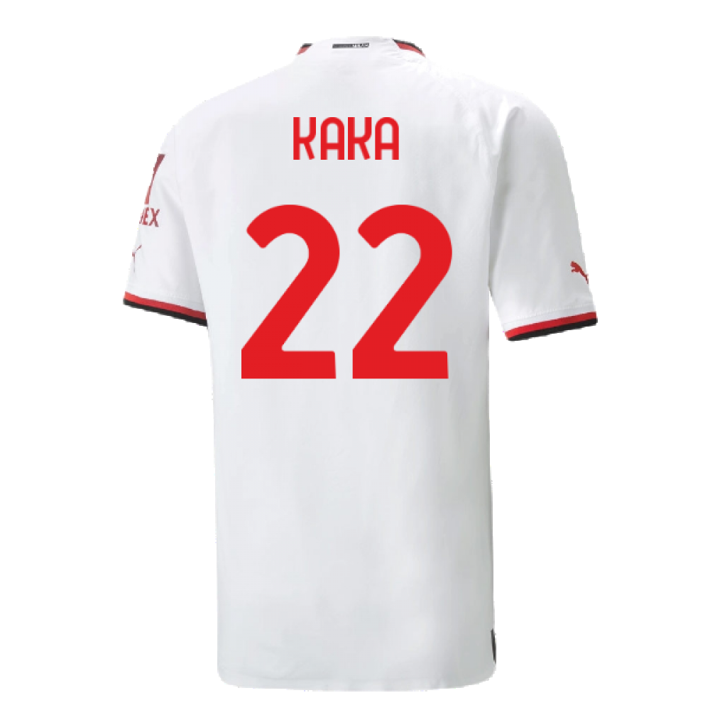 2022-2023 AC Milan Authentic Away Shirt (KAKA 22)