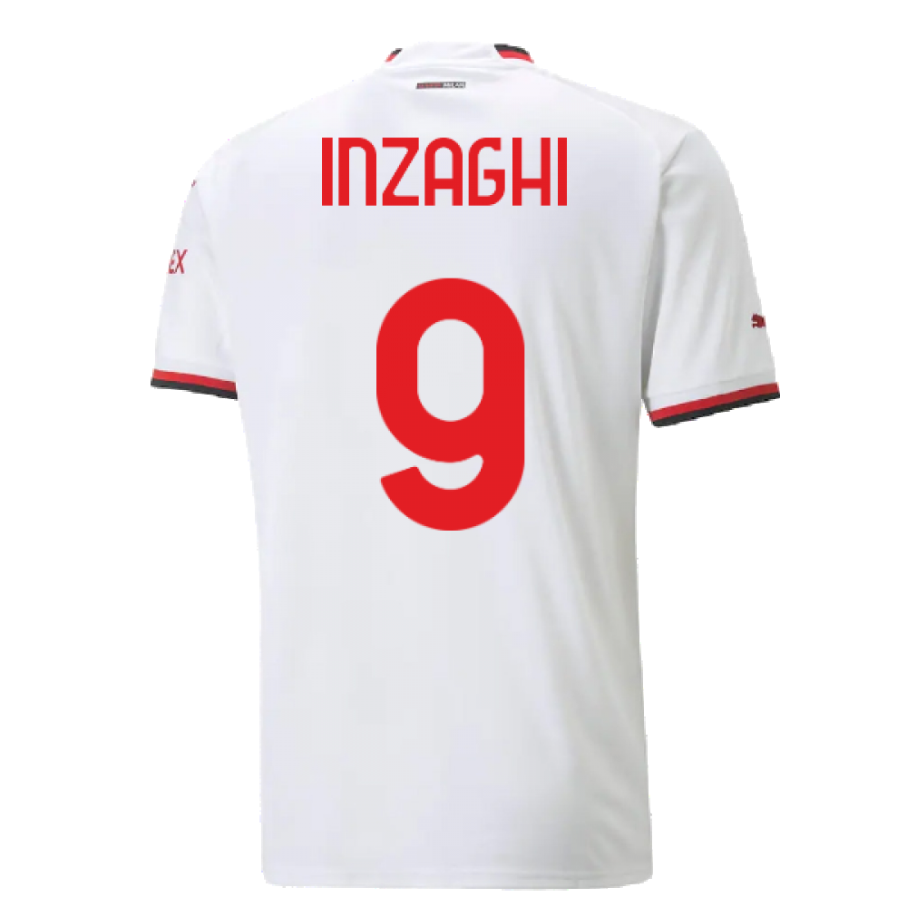 2022-2023 AC Milan Away Shirt (INZAGHI 9)