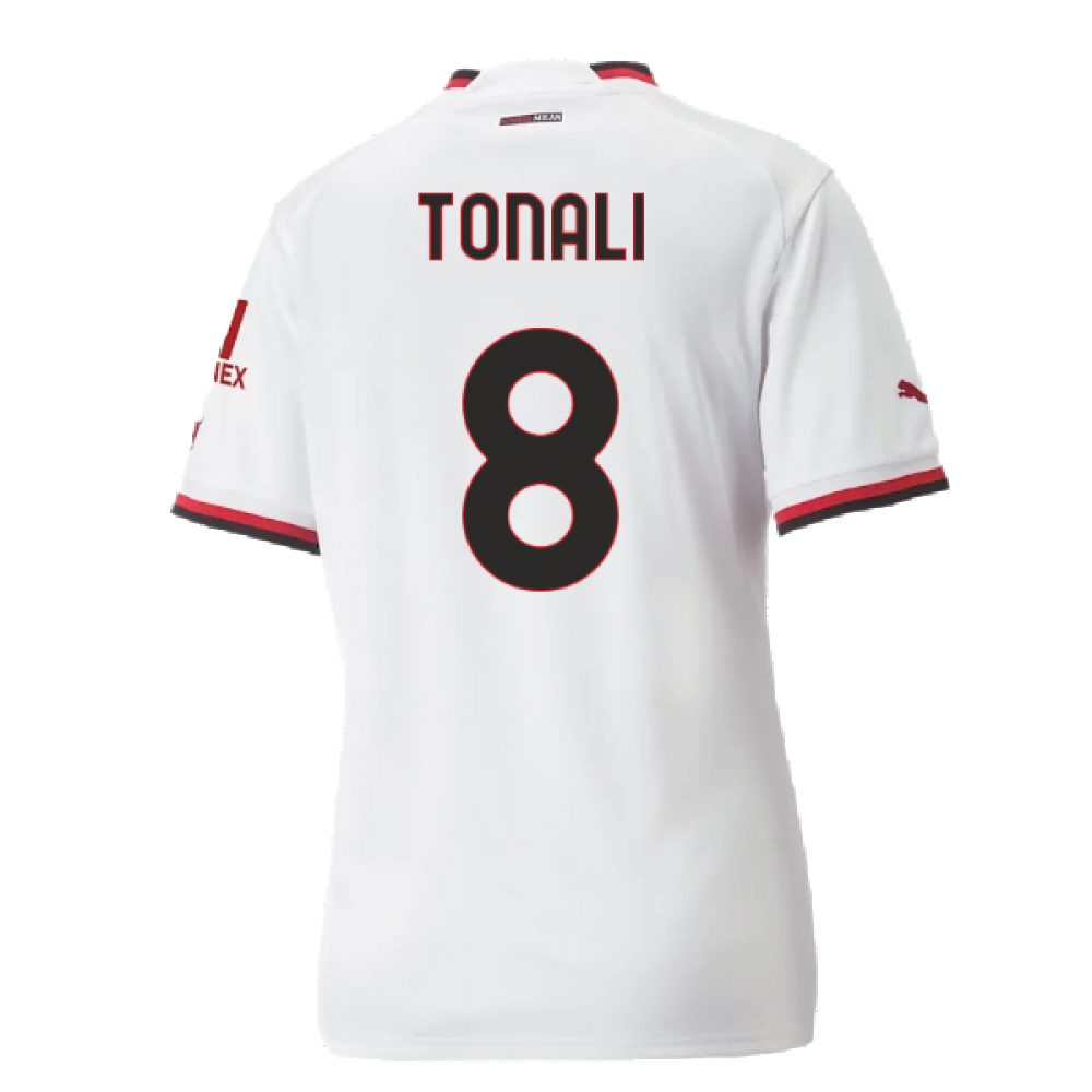 2022-2023 AC Milan Away Shirt - Ladies (TONALI 8)