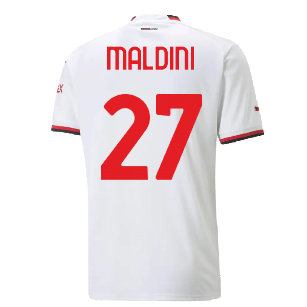 2022-2023 AC Milan Away Shirt (MALDINI 27)