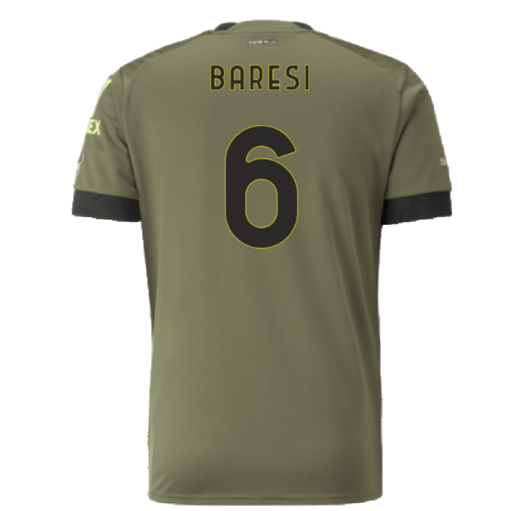 2022-2023 AC Milan Third Shirt (BARESI 6)