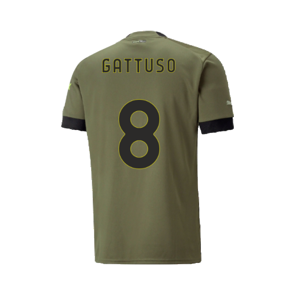 2022-2023 AC Milan Third Shirt - Kids (GATTUSO 8)