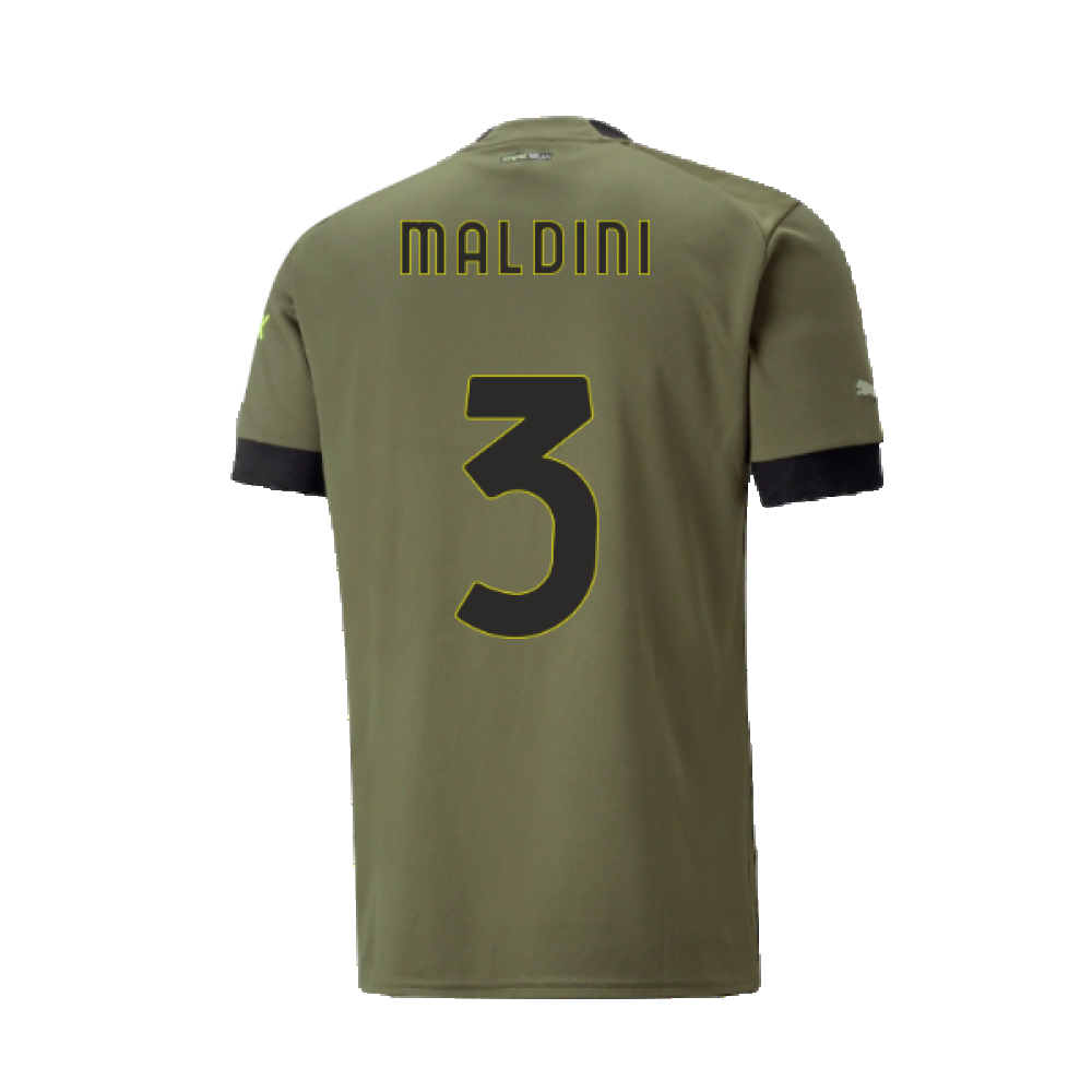 2022-2023 AC Milan Third Shirt - Kids (MALDINI 3)