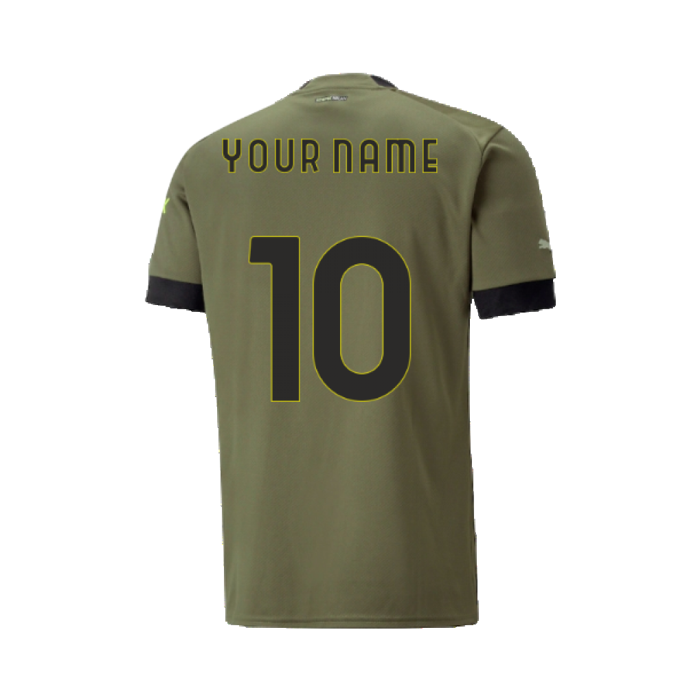 2022-2023 AC Milan Third Shirt - Kids (Your Name)