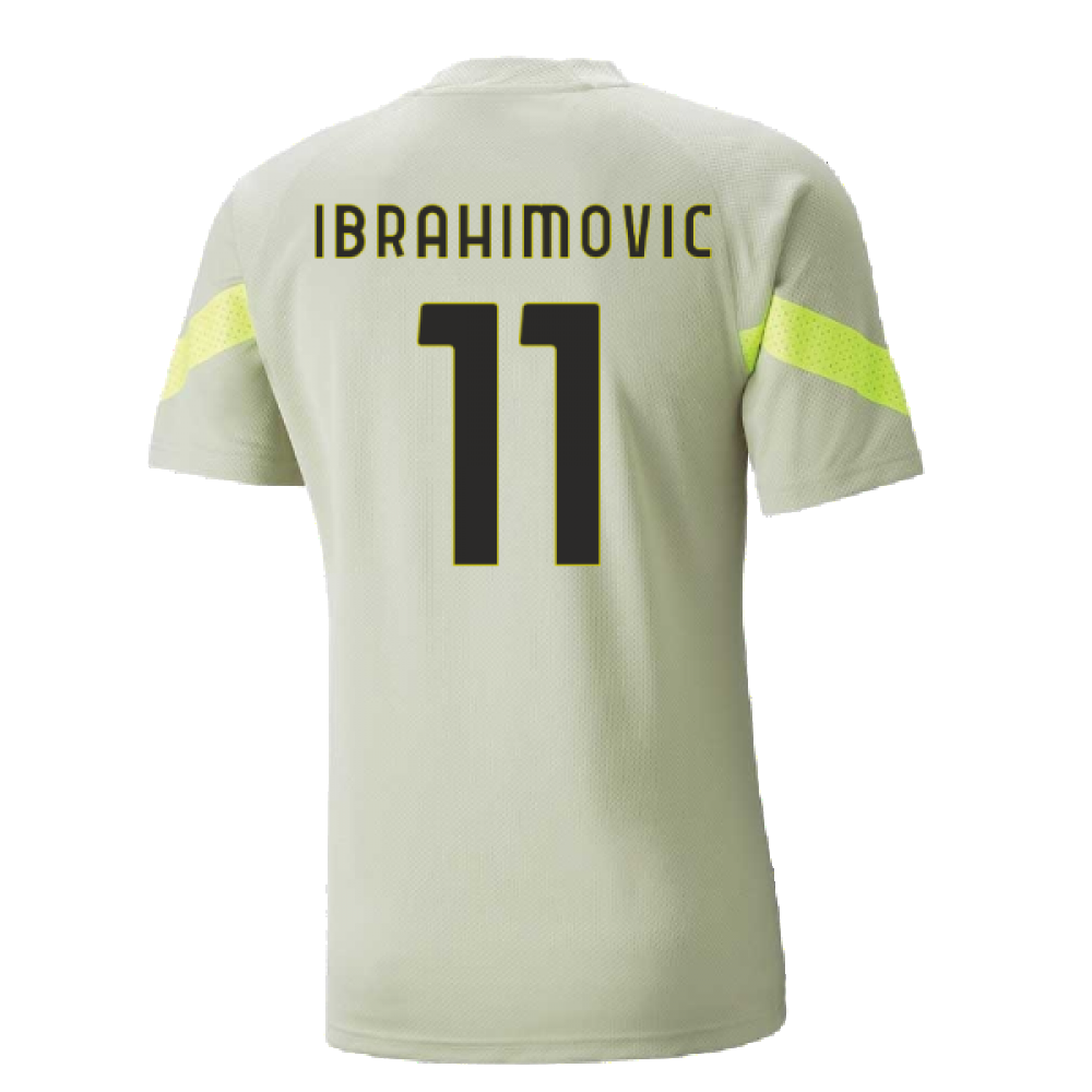 2022-2023 AC Milan Training Jersey (Spring Moss) (IBRAHIMOVIC 11)