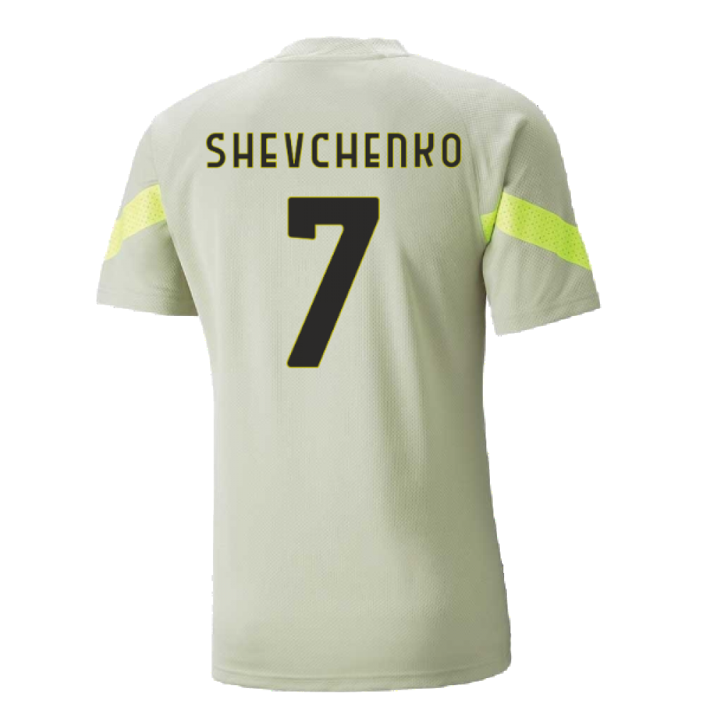 2022-2023 AC Milan Training Jersey (Spring Moss) (SHEVCHENKO 7)