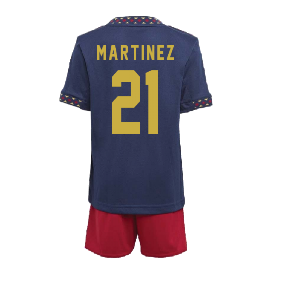 2022-2023 Ajax Away Mini Kit (MARTINEZ 21)