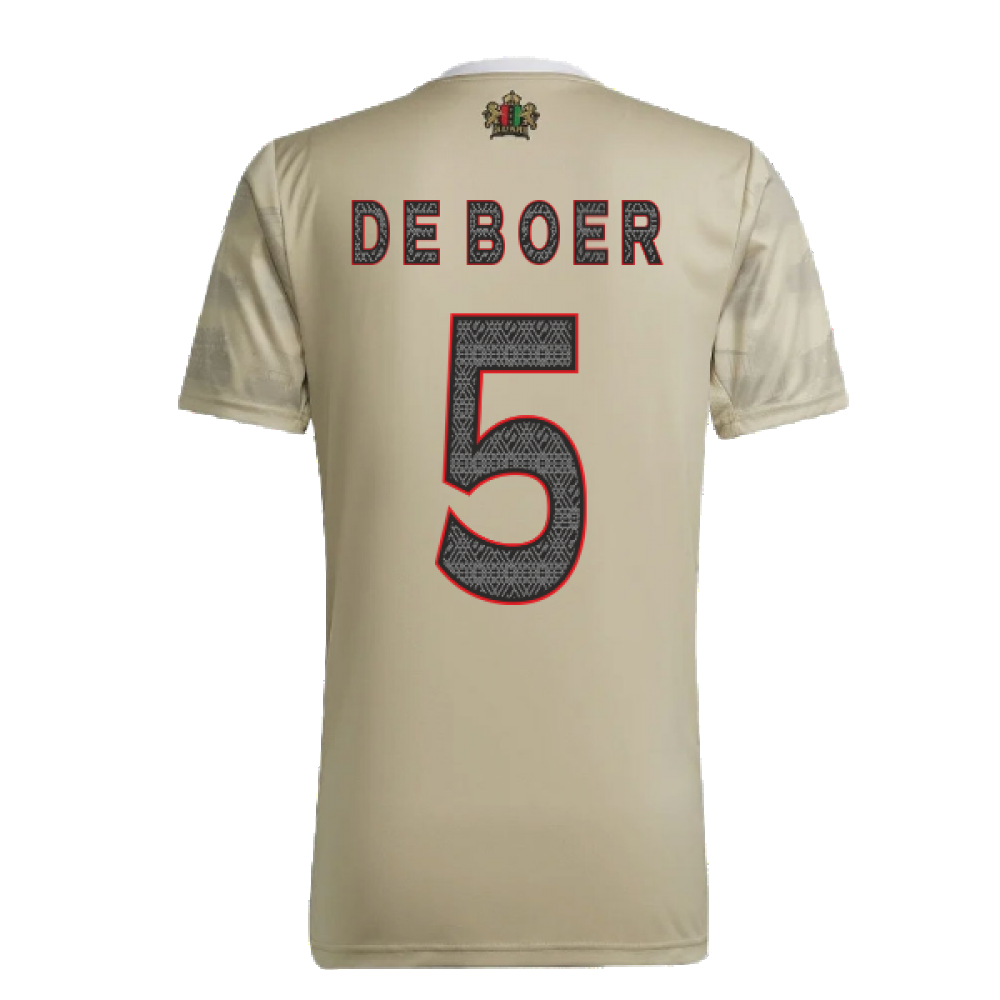 2022-2023 Ajax Third Shirt (DE BOER 5)